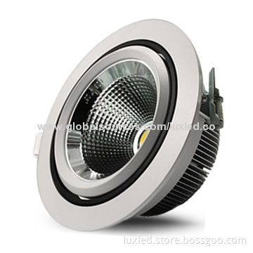Dimmable LED Downlight, 20W, Surface Mounted, COB, 85-265V AC